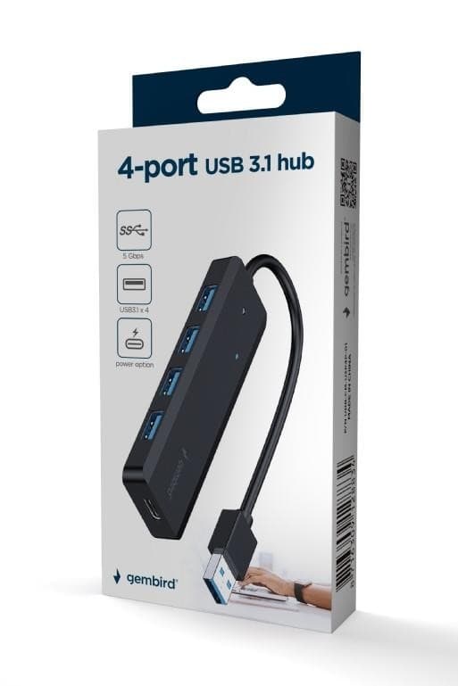 I/O-hubb usb3.1 4port/uhb-u3p4p-02, Gembird