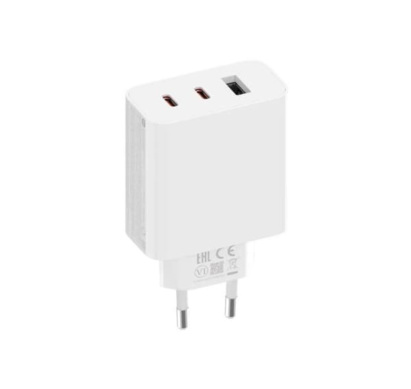 Xiaomi USB-lader 67W GaN 2xUSB-C + USB-A Hvit