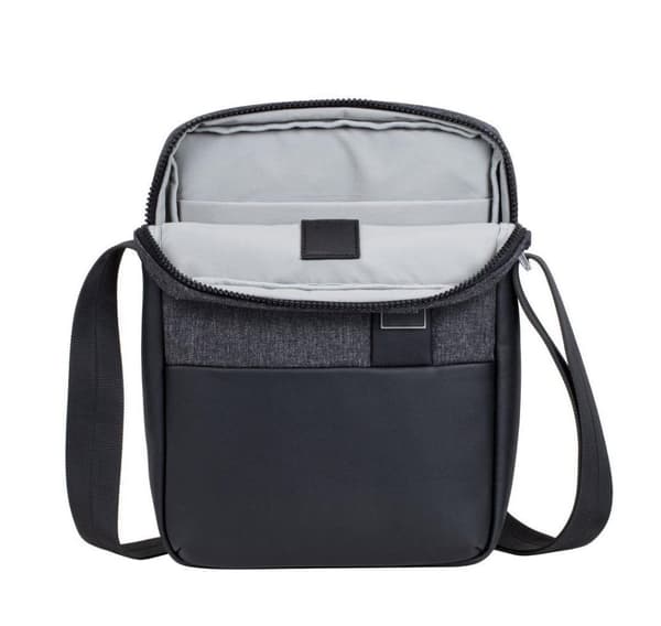 Tablettfodral crossbody 11"/8811 svartmelerad, Rivacase