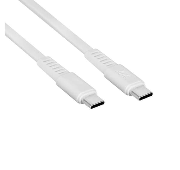 Cable usb-c to usb-c 1.2m/white ps6005 wt12, Rivacase