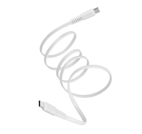 Cable usb-c to usb-c 1.2m/white ps6005 wt12, Rivacase