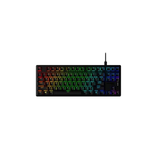 Mekanisk spilltastatur ALLOY ORIGINS PBT HX/BLUE 639N4AA ABA HYPERX Sort