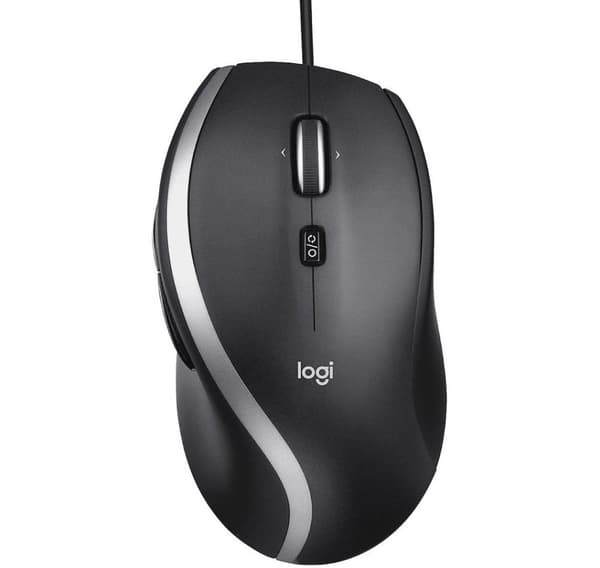 Mus USB optisk M500S, svart, LOGITECH Svart