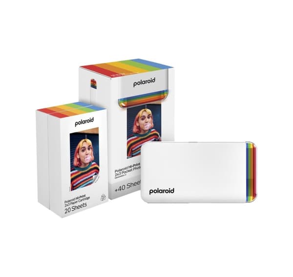 Polaroid-skriver Hi-Print Gen2 E-boks, hvit