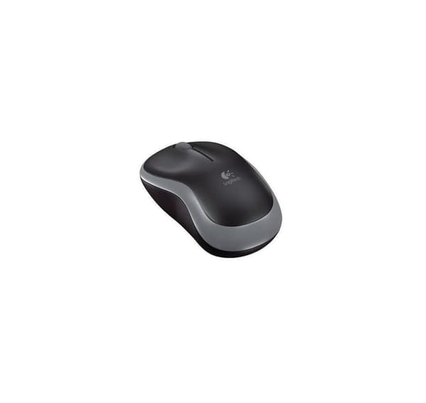 Hiiri USB optinen WRL M185/SWIFT, harmaa, LOGITECH musta, Harmaa