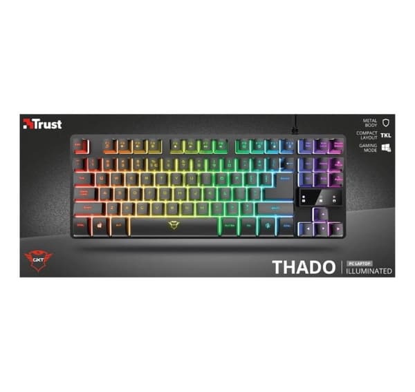 Keyboard usb gxt 833 thado/eng 23698, Trust