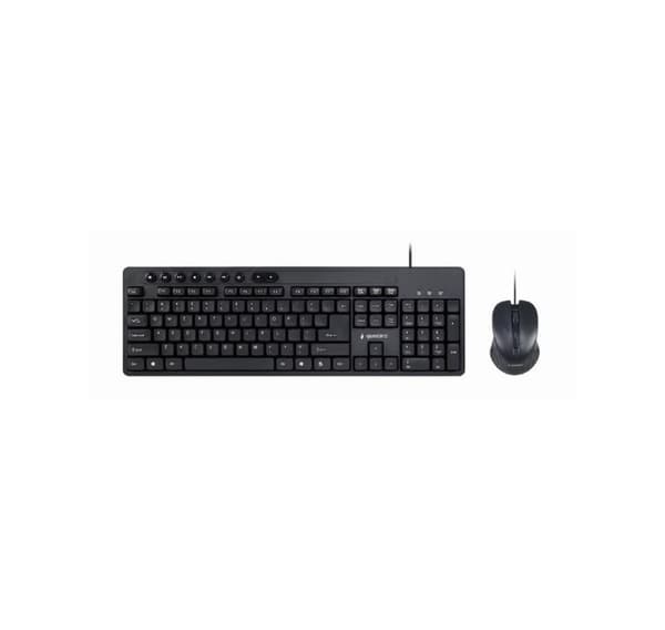 Keyboard +mouse usb eng/kbs-um-04, Gembird Sort