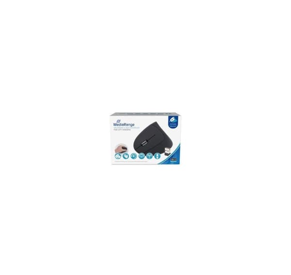 Mouse usb optical wrl 6-button/left black mros233, Mediarange