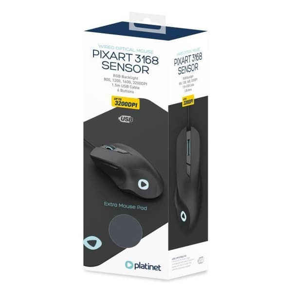 BUNDLEMATTA + TRABAD MUS 3200DPI PLATINET