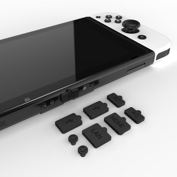 INF Silikonstøpseldrakt for Nintendo Switch OLED