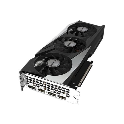 Gigabyte GeForce RTX 3060 GAMING OC 12G (rev. 2.0) - OC Edition - grafikkort - GF RTX 3060 - 12 GB Svart, Rostfritt stål