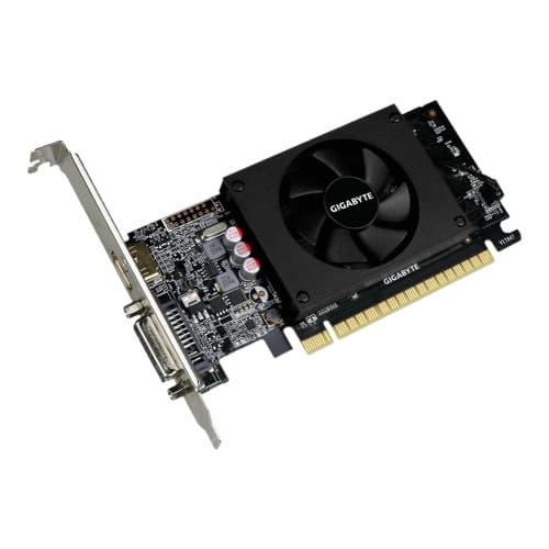 Gigabyte GV-N710D5-2GL - grafikkort - GF GT 710 - 2 GB Svart