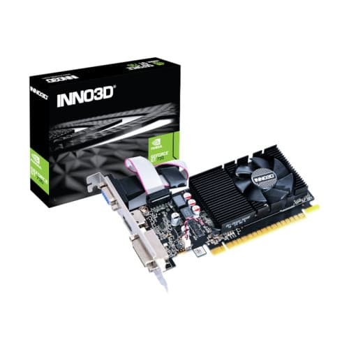 Inno3D GeForce GT 730 - grafikkort - GF GT 730 - 2 GB Svart, Silver