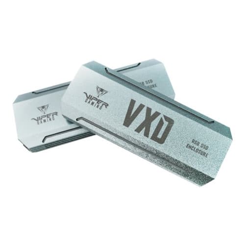Viper Gaming VXD - förvaringslåda - M.2 Card - USB 3.2 (Gen 2x1) Silver