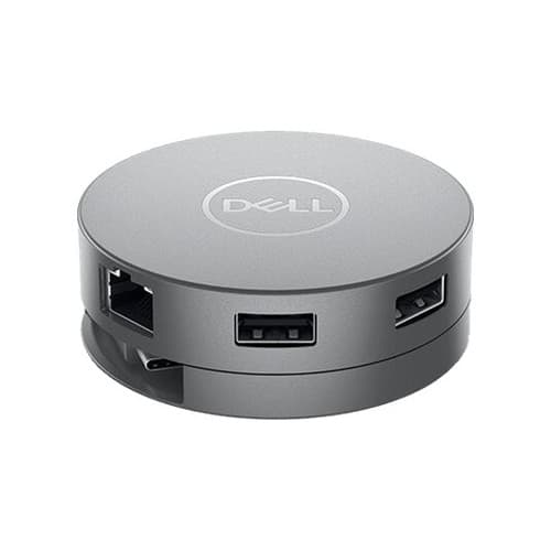 Dell Mobile Adapter DA310 flerportsadapter - USB-C - VGA, HDMI, DP, USB-C - 1GbE