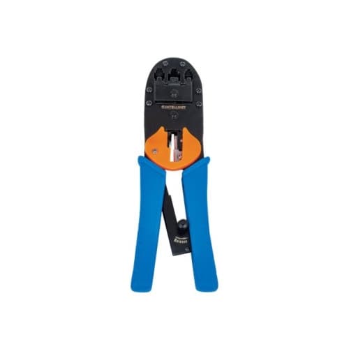 Intellinet Universal Modular Plug Crimping Tool, For RJ45, RJ12 and RJ11 modular plugs - hopfalsningsverktyg