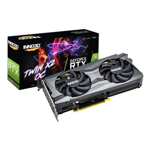 Inno3D GeForce RTX 3060 TWIN X2 OC - grafikkort - GF RTX 3060 - 12 GB