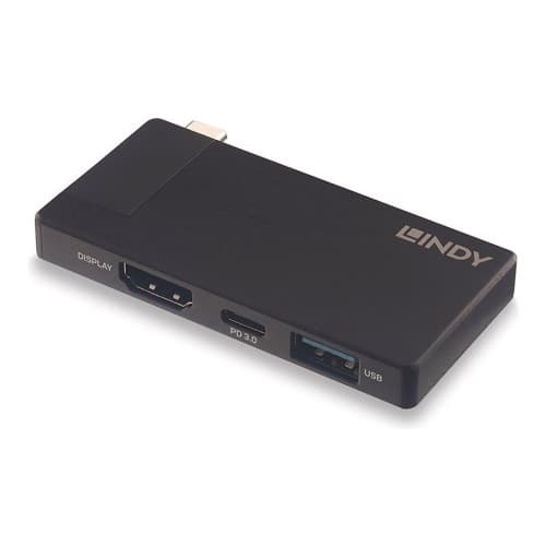LINDY - dockningsstation - USB-C 3.2 Gen 1 / Thunderbolt 3 - HDMI