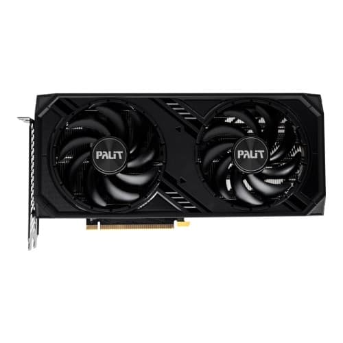 Palit GeForce RTX 4070 Dual - grafikkort - GeForce RTX 4070 - 12 GB Svart