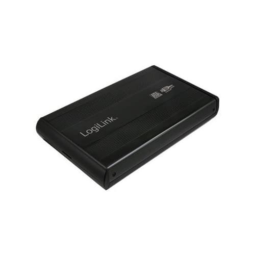 LogiLink Enclosure 3,5 Inch S-SATA HDD USB 3.0 Alu - förvaringslåda - SATA 3Gb/s - USB 3.0 Svart