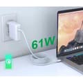 Miniatyrbild 4 av 4: Laddare 61W + USB-C till USB-C-kabel för MacBook PRO 13 MacBook AIR 13 AIR 15 Phonillico®