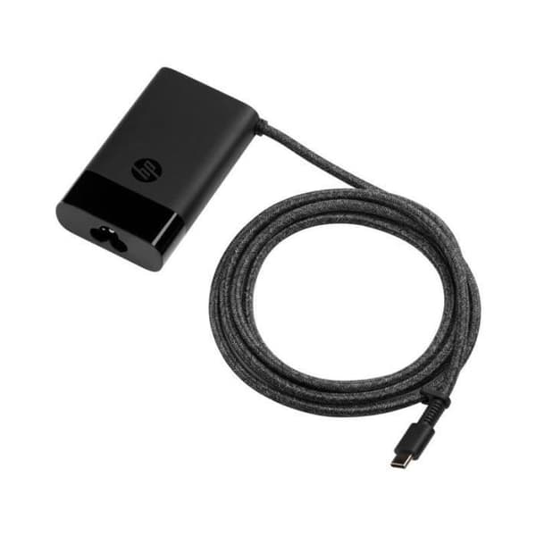 HP Inc. Laptop-laddare-EURO 65W USB-C 671R3AA - 0196548308514 Svart