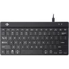 Keyboard compact break eng/black rgocouswdbl, R-go Tools