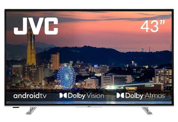 TV 43" (4k, 3840x2160, langaton LAN, bluetooth, hopea, lt-43vg7400), Jvc