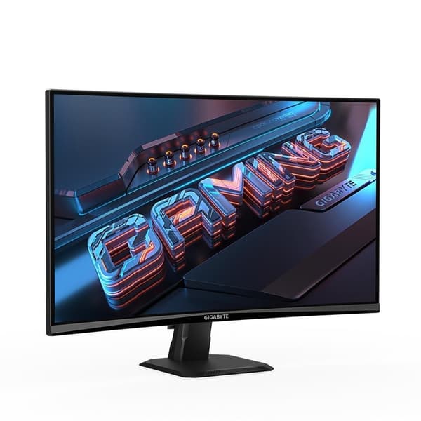 LCD-skärm gs27qc ek (27", gaming/böjd, panel va, 2560x1440, 16:9, 170hz, matt, 1 ms, tilt, färg svart), Gigabyte