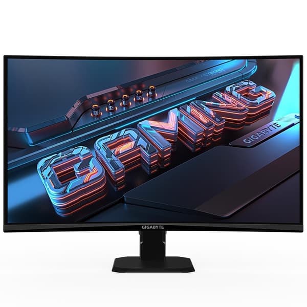 LCD-skärm gs27qc ek (27", gaming/böjd, panel va, 2560x1440, 16:9, 170hz, matt, 1 ms, tilt, färg svart), Gigabyte Svart