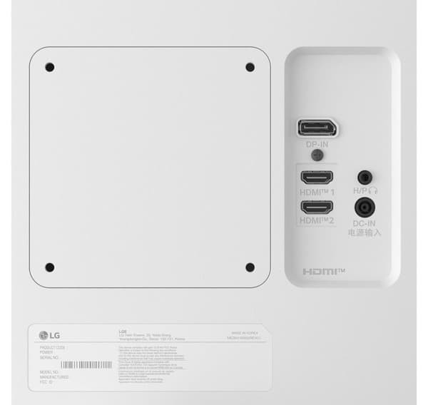 Lcd-skærm 27" (4k, panel-ips, 3840x2160, 16:9, 5 ms, tilt, 27us500-w), Lg