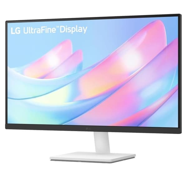 Lcd-skærm 27" (4k, panel-ips, 3840x2160, 16:9, 5 ms, tilt, 27us500-w), Lg