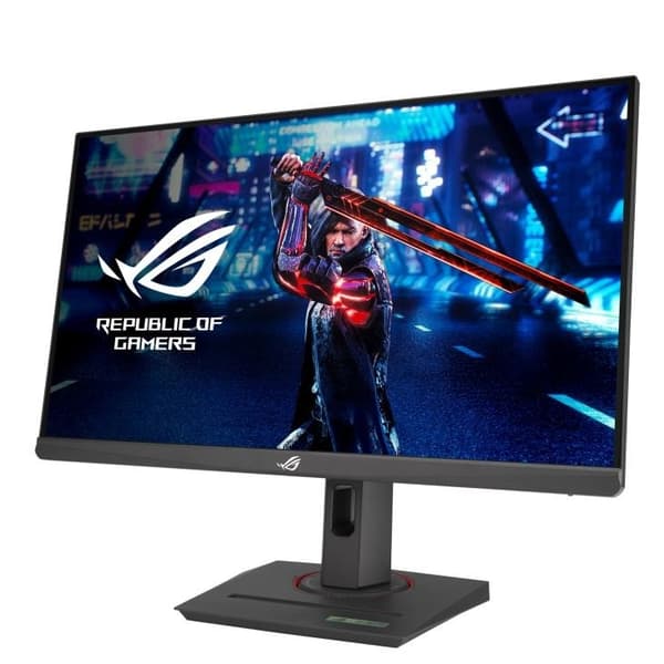 LCD-skärm rog strix xg259qns (24,5", gaming, panel ips, 1920x1080, 16:9, 380hz, 1 ms, vridbar, pivot, höjdjusterbar), Asus