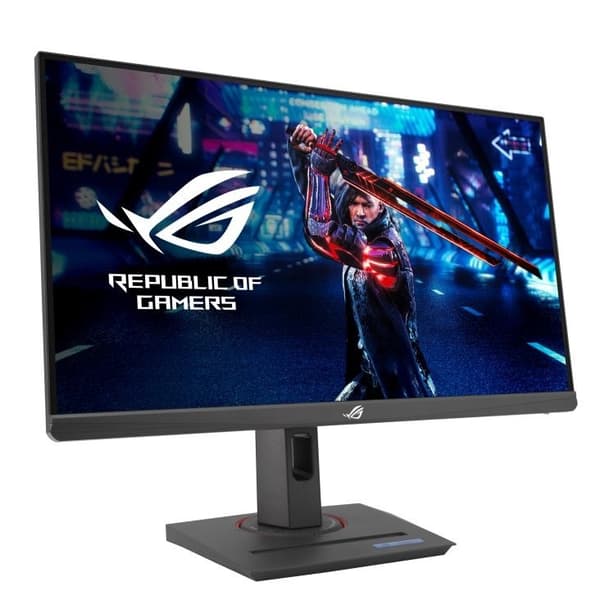 LCD-skärm rog strix xg259qns (24,5", gaming, panel ips, 1920x1080, 16:9, 380hz, 1 ms, vridbar, pivot, höjdjusterbar), Asus