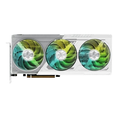 ASRock Steel Legend Radeon RX 9070 XT 16GB - grafikkort - Radeon RX 9070 XT - 16 GB Grå, Vit