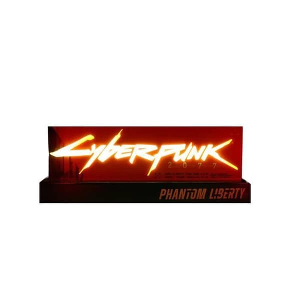 Cyberpunk Wireless Neon Night Light Phantom Liberty Edition Uppladdningsbar NEAMEDIA ICONS Multicolor Multifärg