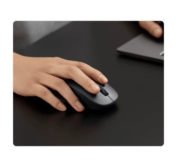 Xiaomi Wireless Dual-mode Mouse 2, svart