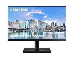 LCD-skärm 24" (business, panel ips, 1920x1080, 16:9, 75hz, 5 ms, vridbar, vridbar, höjdjusterbar, tilt), Samsung Svart