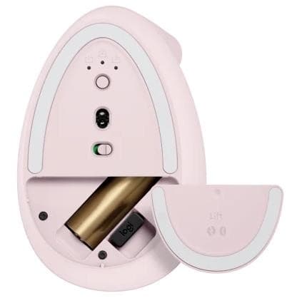 Mus USB optisk wrl vertikal/rosa 910-006478, Logitech