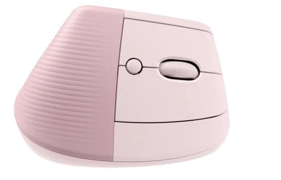 Mus USB optisk wrl vertikal/rosa 910-006478, Logitech