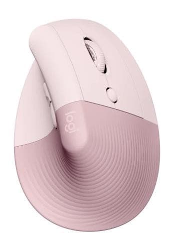 Mus USB optisk wrl vertikal/rosa 910-006478, Logitech Rosa