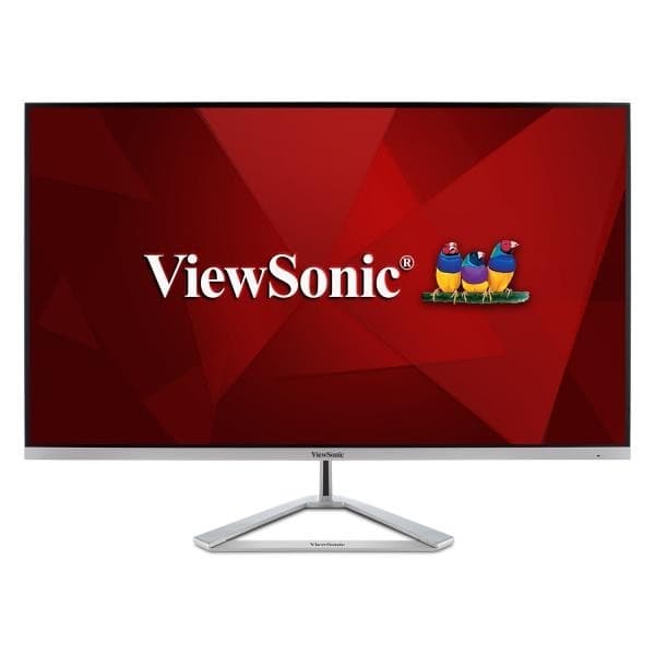LCD-skärm vx3276-4k-mhd (31,5", business/4k, panel mva, 16:9, 8 ms, högtalare, tilt, färg silver, vx3276-4k-mhd), Viewsonic Silver
