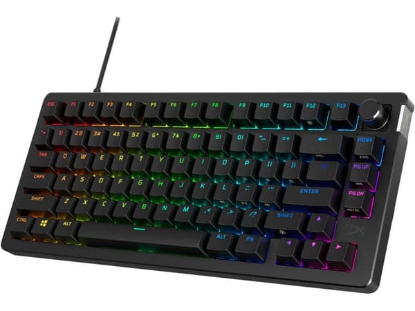 Tangentbord legering stiga 75 s svart/7g7a4aa aba, Hyperx