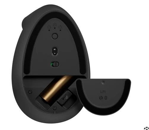 Mus USB optisk wrl vertikal/svart 910-006474, Logitech