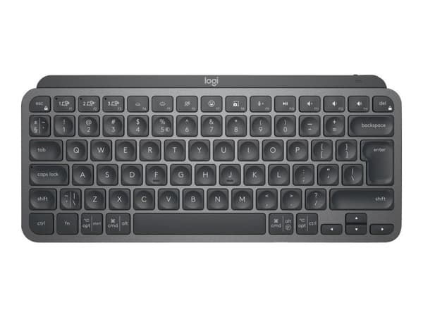 Näppäimistö + hiiri mx näppäimet mini/de black 920-011054, Logitech