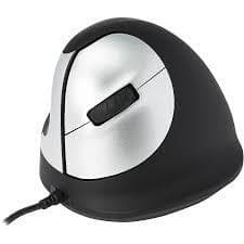 Mus USB optisk pause/l. sort rgohele r-go værktøj, R-go værktøj