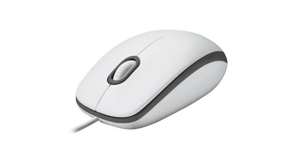 Mus USB optisk m100/hvit 910-006764, Logitech