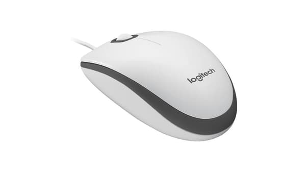 Mus USB optisk m100/hvit 910-006764, Logitech