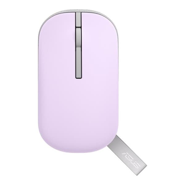 Mus USB optisk wrl md100/lilla 90xb07a0-bmu010, Asus Lilla