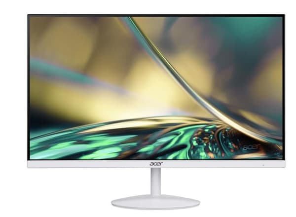 LCD-skjerm sa272ewmix (27", panel ips, 1920x1080, 16:9, 100 hz, matt, 1 ms, høyttalere, tilt, farge hvit, um.hs2ee.e18), Acer